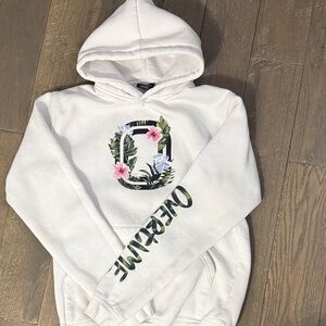 Overtime - Youth Boy Hoodie Size YXL- white. Excellent